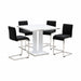 Amanda - Dining Table Set With Stools