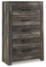 Wynnlow - Five Drawer Chest - Gray