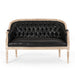 French Country Chesterfield Style Tufted Loveseat