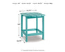 Sundown Treasure - Rectangular End Table - Turquoise