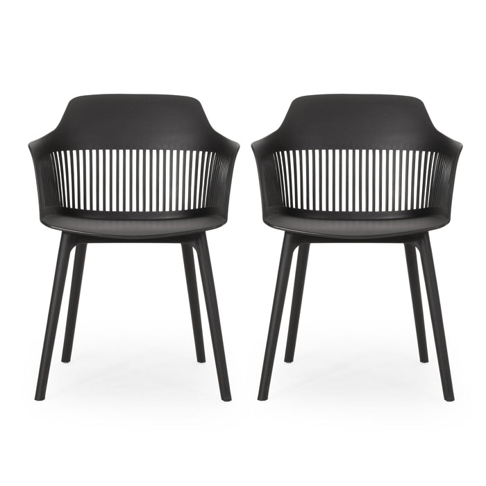 Dahlia - Chair (Set of 2) - Black