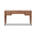 Dauphin - 3 Drawer Executive Desk - Brown