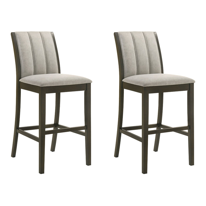 Nolan - 30" Bar Height Rubberwood Barstool