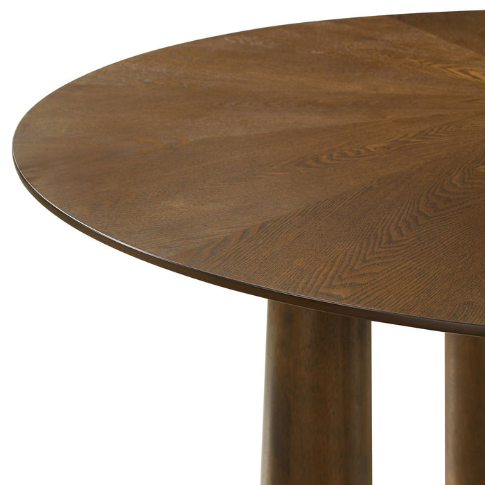 Klarissa - Round Dining Table - Walnut