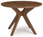 Lyncott - Brown - Round Dining Room Table Sacramento Furniture Store Furniture store in Sacramento