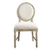 Upholstered Dining Chairs (Set of 2) - Brown