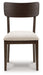 Shorbyn - 3 Pc. - Dining Table And 2 Chairs - Merlot