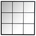 Quetzal - Square Window Pane Wall Mirror - Black Sacramento Furniture Store Furniture store in Sacramento