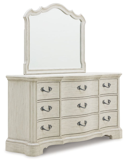 Arlendyne - Antique White - Dresser And Mirror Sacramento Furniture Store Furniture store in Sacramento