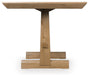 Ridgester - Rectangular Dining Room Counter Table - Light Brown