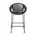 Acapulco - Indoor Outdoor Steel Bar Stool With Rope Set