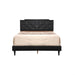 Button Tufted Bed Charming For Cozy Spaces