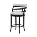 Telia - Upholstered Swivel Counter Height Barstool