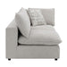 Marisa - Modular RF Loveseat With 2 Pillows - Beige Boucle