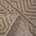 Guros - 8' X 10' Geometric Indoor / Outdoor Area Rug - Mocha