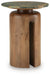 Caplow - Accent Table - Brown / Green