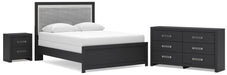 Maeling - Upholstered Panel Bedroom Set