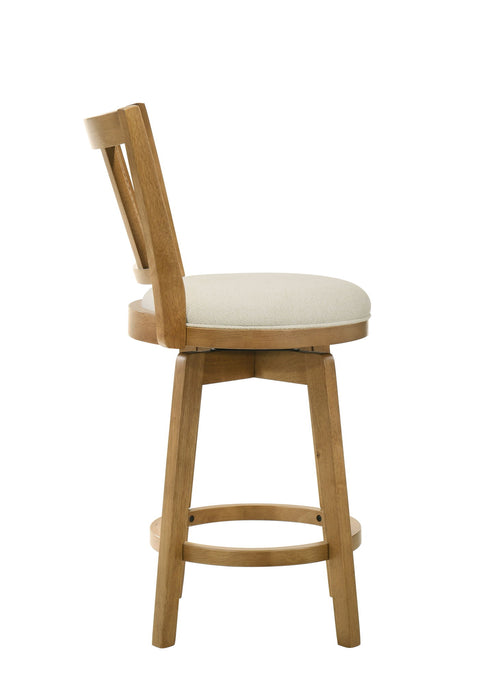 Isla - Swivel Barstool - Amber Glow