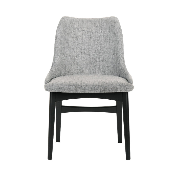 Azalea - Dining Side Chairs (Set of 2) - Gray / Black