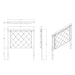 Adalid - 5 Pieces Bedroom Set With LED Lights And Glittered Detailing