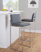 Fuji - Contemporary And Modern Elegance High Back Barstool