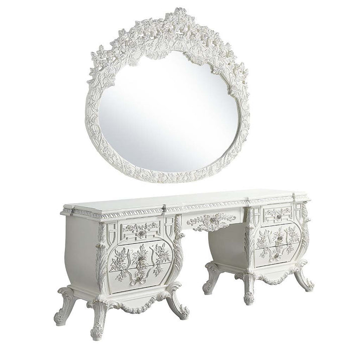 Vanaheim - Vanity Desk - Antique White