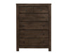 5 Drawer Chest - Brown