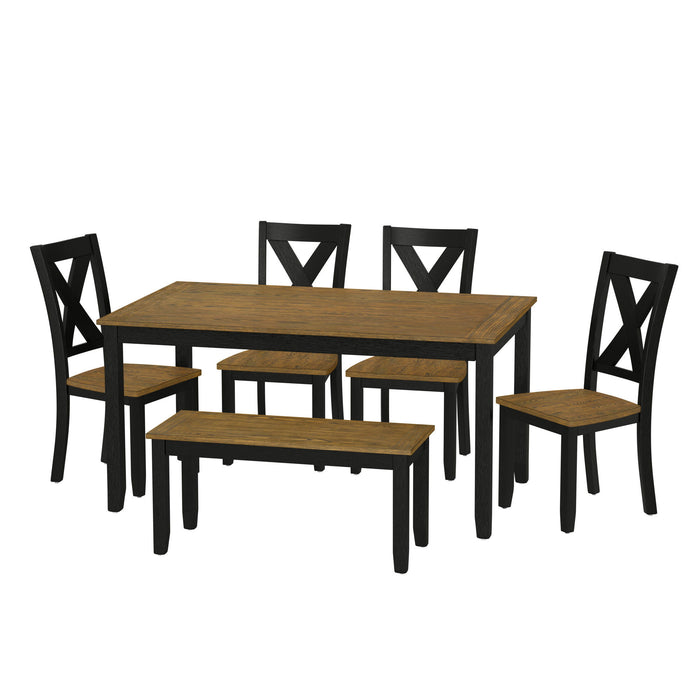 6 Piece Dining Table Set