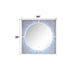 Noralie - Accent Mirror With LED - Mirrored, Faux Diamonds