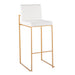 Fuji - Contemporary Design High Back Barstool