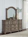 Ardenfield - Dresser And Mirror - Light Brown