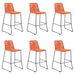 Shasta - 30" Outdoor Metal And Rope Stackable Barstool