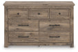 Rusticott - Panel Bedroom Set