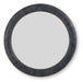 Corinsworth - Accent Mirror - Charcoal / Brass Finish