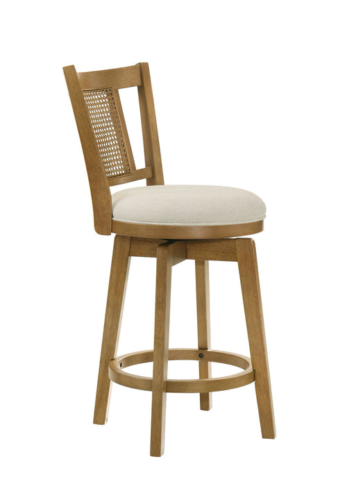 Isla - Swivel Barstool - Amber Glow