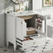 Freestanding Vanity With 1 Drawer & 2 Soft Close Doors With Door Mounted Storage