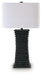 Golzar - Poly Table Lamp - Black