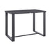 Menorca - Outdoor Patio Bar Height Dining Table In Aluminum