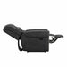Reclining Console Loveseat - Gray