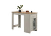 Alonzo - Small Space Counter Height Dining Table With Cabinet And Drawer Storage