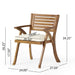 Outdoor Dining Set With Coffee Table And 2 Chairs - Teak