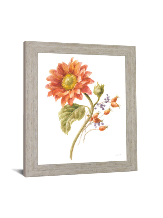 Sunlit Marigold - 28" x 34" Framed Wall Art