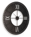 Lytle - Wall Clock - Antique Brown