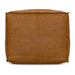 Brody - Square Pouf - Tan