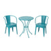 Lourdes - 3 Piece Metal Set - Teal