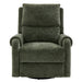 Manual Recliner Massage Chair With Swivel Rocker, 8 Massage Modes, Side Storage Pocket