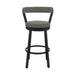 Kobe - Swivel Bar Stool - Black Finish