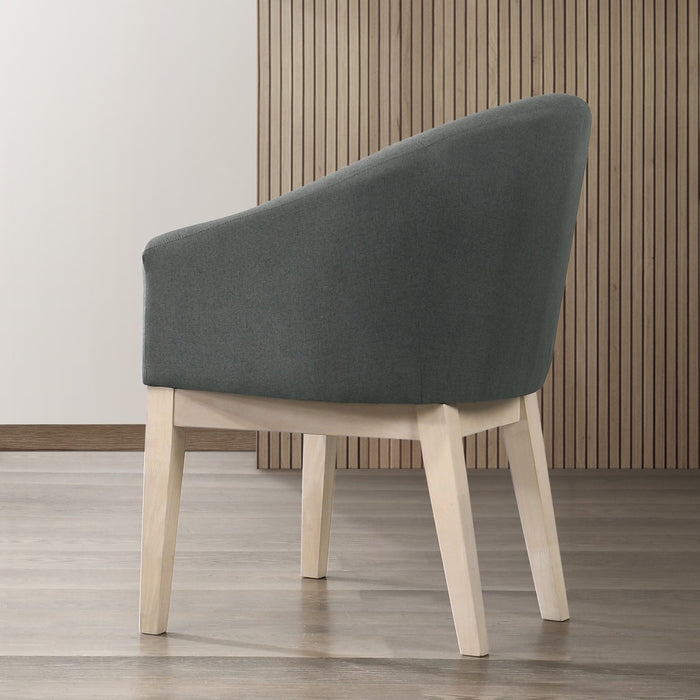 Neroli - Barrel Accent Chair (Set of 2) - Gray