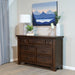 7 Drawer Dresser, Traditional - Brown
