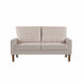Upholstered Loveseat Sofa, 2 Seater Couch For Living Room Apartment